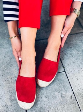 Espadryle damskie SOTERA ROJO 37