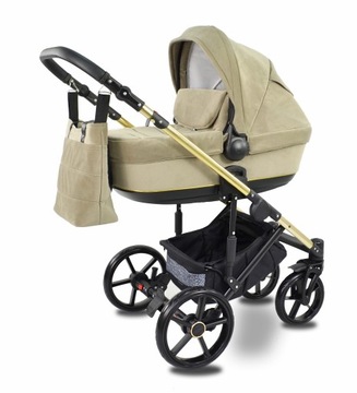 WÓZEK DZIECIĘCY MILO ZESTAW 2W1 + ADAPTERY MAXI COSI CYBEX AVIONAUT RECARO