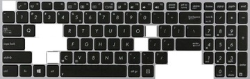 AS165 Klawisz przycisk do klawiatury Asus K555 X555 K501L K501U R516