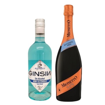 Mionetto + GinSin napój bezalkoholowy, alternatywa dla alkoholu 12 ziół
