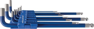 Zestaw kluczy imbusowych 1,5-10 mm Projahn