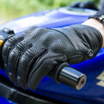 LEKKIE ODDYCHAJĄCE RĘKAWICE MOTOCYKLOWE S