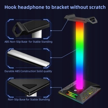 Подставка для наушников RGB Сенсорное управление