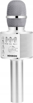 Mikrofon Bezprzewodowy Karaoke Głośnik dla Dzieci z Głośnikiem Bluetooth SD