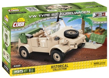 Cobi Zestaw klocków VW Typ 82 Kübelwagen 2402