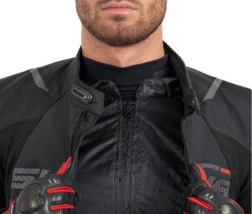 Мужская мотоциклетная куртка SHIMA SOLID 2.0 RED водонепроницаемая 3в1 БЕСПЛАТНО