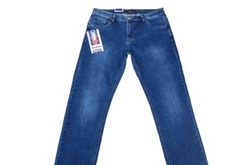 DŁUGIE spodnie jeans pas 92-94 cm W34 L36