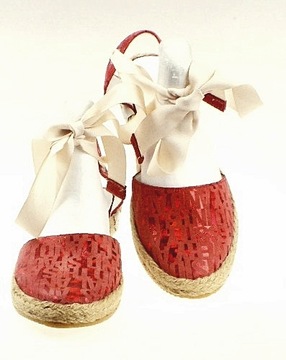 Di Lusso 470 sandałek czerwony roz.37