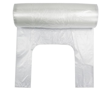 C2C Zrywki Reklamówki Jednorazowe Foliowe HDPE ROLKA 100szt Mocne Grube 5KG