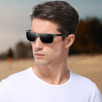 АЛЮМИНИЕВЫЕ МУЖСКИЕ ПРЕМИУМ УФ-ПОЛАРИЗОВАННЫЕ ОЧКИ