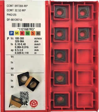 PŁYTKA PŁYTKI WIDIOWA CCMT 09T308 do stali 10 szt.