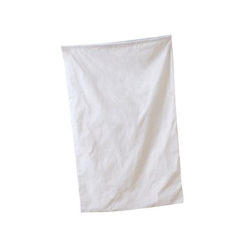 Laundry Bag with Drawstring white 100cmx140cm
