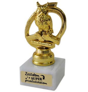 Statuetka SOWA PASOWANIE przedszkolaka SZKOŁA M3