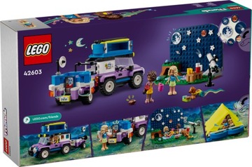 LEGO Friends 42603 Кемпер с передвижной звездной обсерваторией