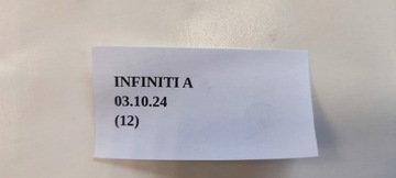 PŘÍVOD SYSTÉMU CHLAZENÍ INFINITI EX37 NISSAN 370Z