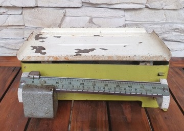 Stara waga suwakowa PRL 10kg zabytkowa antyk