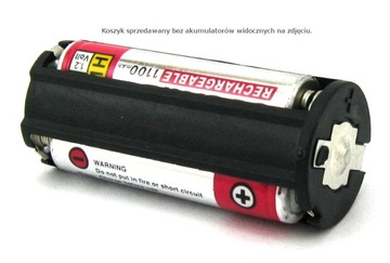 Корзина для батареек 3xAAA 3xR03 круглая