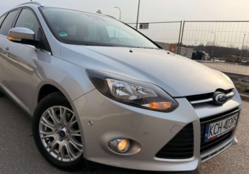 Ford Focus III Kombi 1.6 EcoBoost 150KM 2011 Ford Focus TITANIUM 1.6EB 150ps 6Biegow Tylko115TysPrzebiegu SamParkuje UN, zdjęcie 10