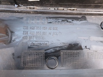 Передний бампер AUDI A6 C7 4G S-Line Sline LIFT