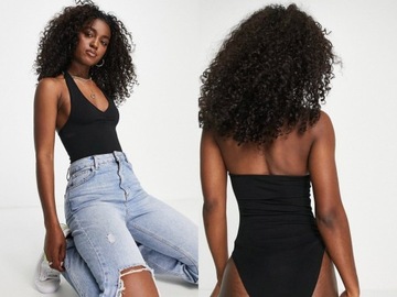 Miss Selfridge białe marszczone body L (40)