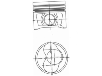 KOLBENSCHMIDT 40409620 PÍST