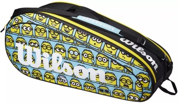 ND05_T3528 WR8020201001 Torba tenisowa Wilson Minions 2.0 Team 6PK