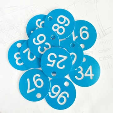 400 X Портативный номерной знак для склада отеля