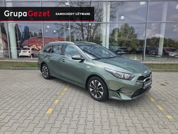 Kia Ceed III Kombi Facelifting 1.5 T-GDI 140KM 2024 Kia Ceed M, kombi, 7DCT, automat, kamera, NAVI, czujniki, experience green