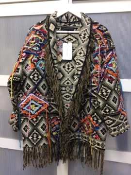 A444 ZARA Кимоно, пиджак, куртка, пальто — S