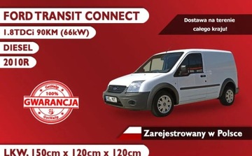 Ford Transit Connect I Van SWB 1.8 Duratorq TDCi 90KM 2010 Ford Transit Connect LKW 1.8TDCi GWARANCJA, Za..., zdjęcie 1