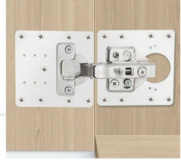 4 x РЕМОНТНЫЙ КОМПЛЕКТ ДЛЯ РЕМОНТА ПЕТЛИ ШКАФА