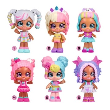 СЛАДКАЯ МИНИ-КУКЛА KINDI KIDS MINIS MARSHA СИНДИ ПОПС РАДУГА ПИРУЭТТА