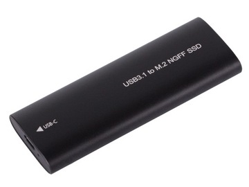 Корпус адаптера для диска Карман M.2 SATA NGFF USB 3.1 USB Type-C 2230–2280 мм