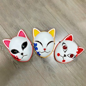 СВЕТЯЩАЯСЯ МАСКА КОШКИ КРАСНЫЙ СВЕТОДИОД НЕОН ХЭЛЛОУИН
