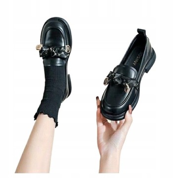 МОДНАЯ ОБУВЬ, МОКАСИНЫ ЖЕНСКИЕ С ПРЯЖКОЙ