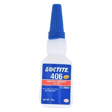 Цианоакрилатный клей Loctite 406 50 г, бесцветный