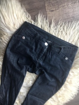 wallis spodnie jeansy rozciągliwe proste 40