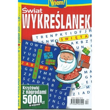 Krzyżówki Wiem! Świat WYKREŚLANEK 12/2020