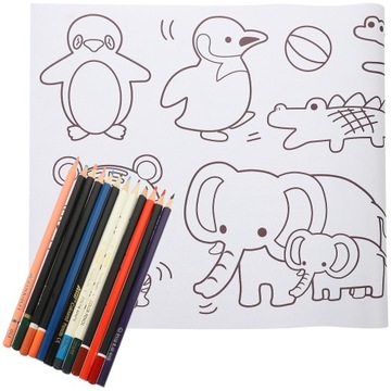 KOLOROWANKA DOODLE PRZEWIŃ DECOR DZIECI MALARSTWO PAPIEROWE
