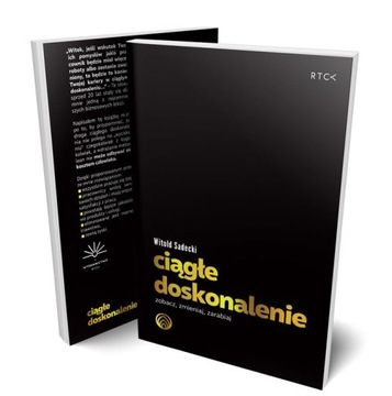 CIĄGŁE DOSKONALENIE książka Witold Sadecki RTCK