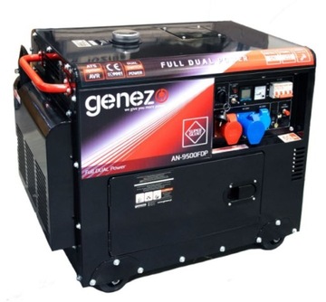 Agregat prądotwórczy Genezo Trójfazowy Dual 7,5 KW