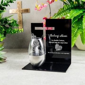 СОЛНЕЧНАЯ СВЕТОДИОДНАЯ ГРАФИКА, БОЛЬШАЯ СТАТУЭТКА ДЛЯ КЛАДБИЩА, МОГИЛЫ