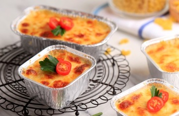 АЛЮМИНИЕВАЯ ФОРМА ДЛЯ ВЫПЕЧКИ 985мл 10 шт.