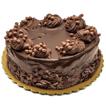 Podkłady tortowe okrągłe złote 32cm (1szt) tort