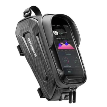 Rockbros Bicycle Bag Водонепроницаемая велосипедная сумка на рамку для большого телефона