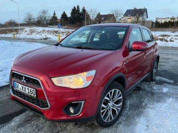 Mitsubishi ASX I SUV Facelifting 2015 1.6 117KM 2016 Mitsubishi ASX Sliczny ASX 1.6 benzyna 117tys km grzany fotel Parktronik, zdjęcie 1