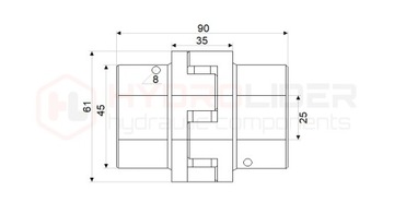 Fi 25 мм затворы клатч
