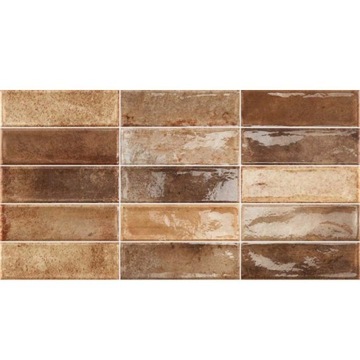 Płytka ścienna ARTLINE AMBER brąz połysk 32x60