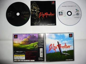 Gra Saga Frontier 2 PSX PS1 PSOne PS2 NTSC-J SLPS-01990 SLPS-01991