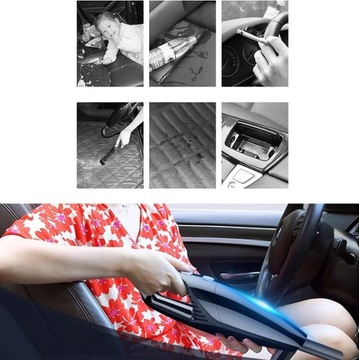 Мощный ручной автомобильный пылесос для автомобилей 120 Вт Turbo Powerful